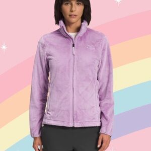 RARE The North Face Osito Lupine (Lavender/Orchid) Full Zip Fleece Jacket